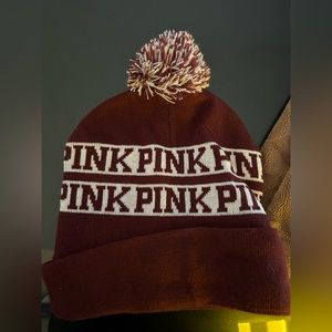 PINK beanie